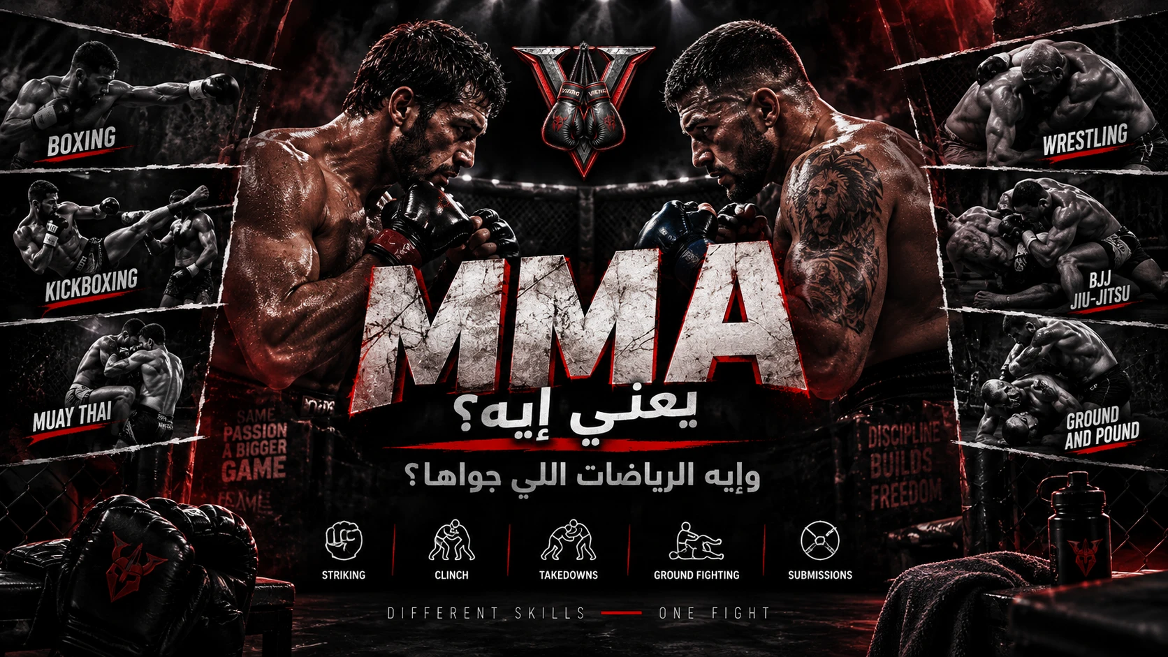MMA : يعني إيه Mixed Martial Arts وإيه الرياضات اللي جواها؟