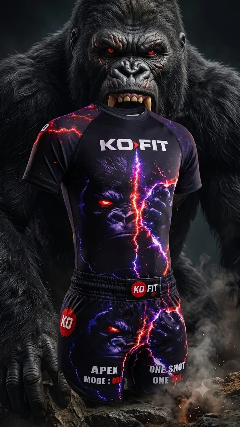 Godzilla KO FIT KO FIT طقم - 2pcs
